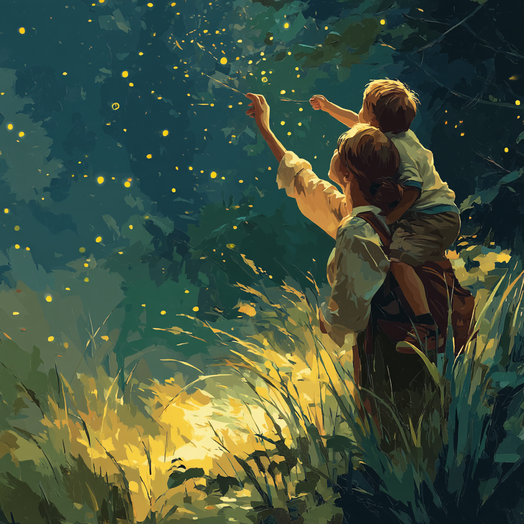 Catching Dreams Together Number Painting