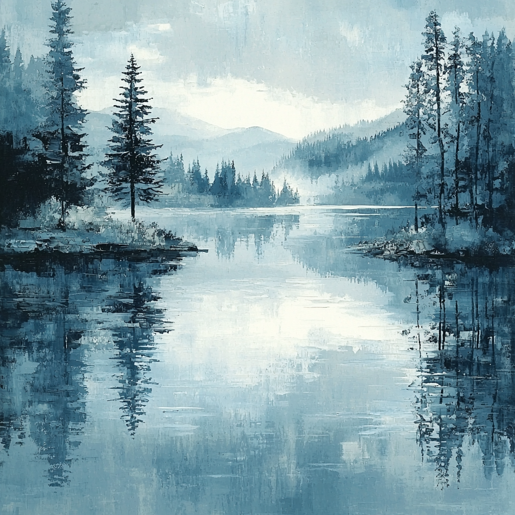 Edgar Degas Inspired Soft Reflections Numbered Painting Kits