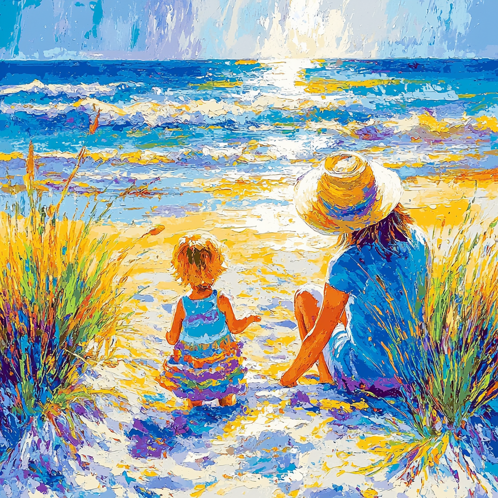 Playful Moments In Nature Number Painting