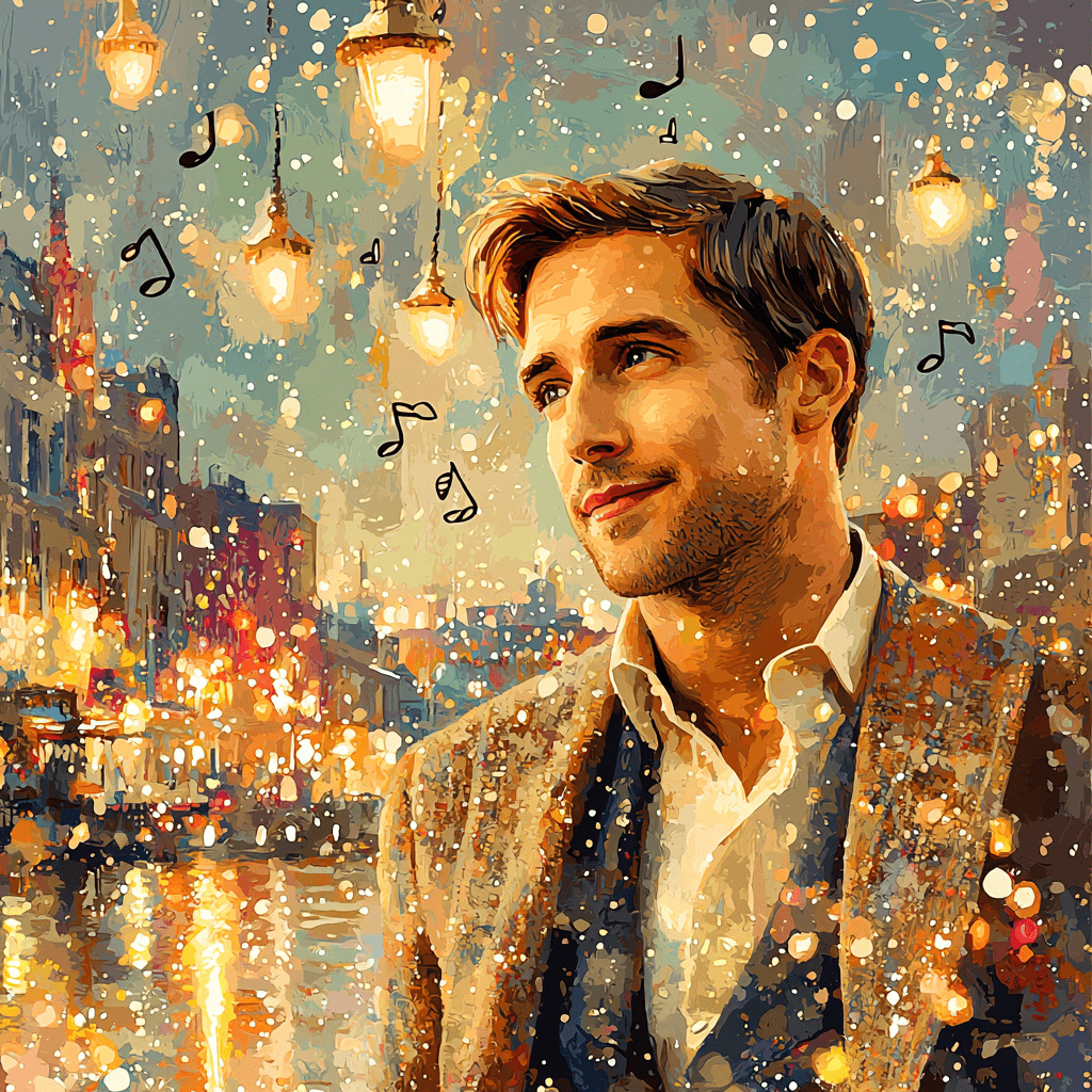 Ryan Gosling: The Heartthrob Of La La Land Numbered Painting Kits