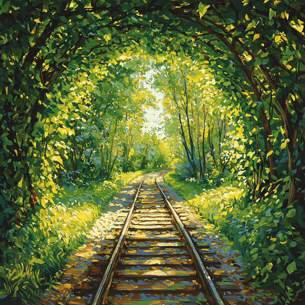 Tunnel Of Love - Ukraine Paint By Numbers Kits