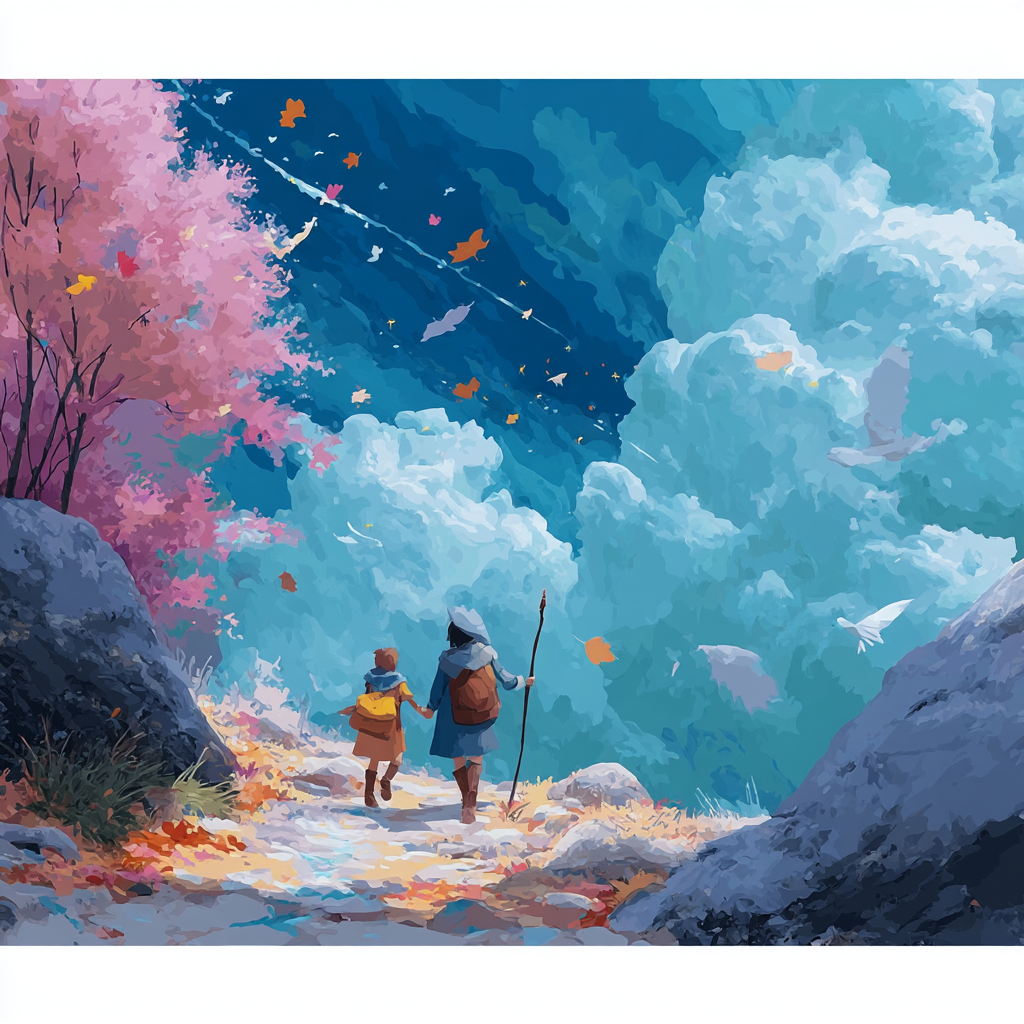 Love Through The Seasons Paint By Numbers Art