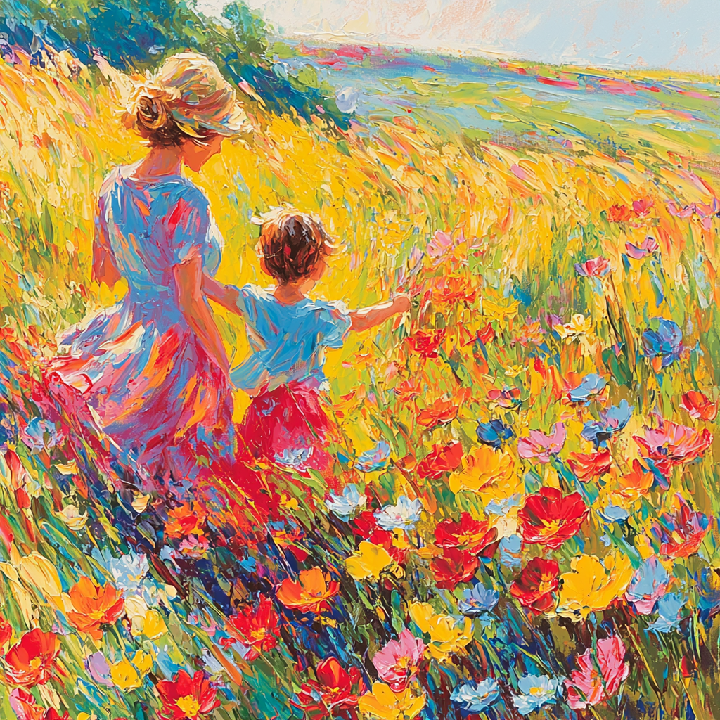 A Love That Blossoms DIY Paint By Numbers