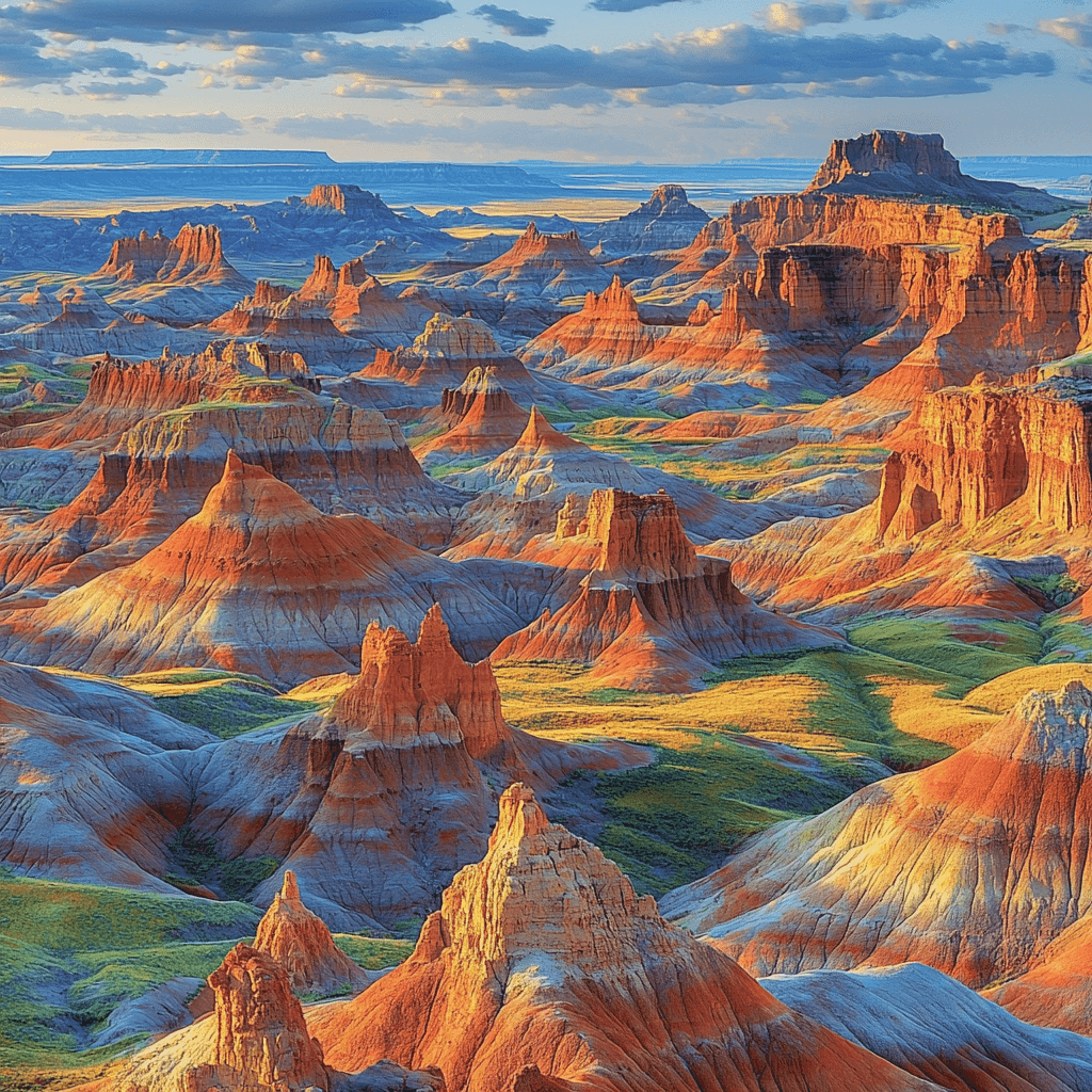 Badlands National Park - USA Paint By Numbers