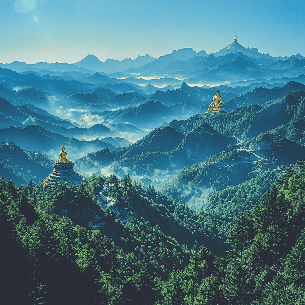 Mount Emei Paint By Number