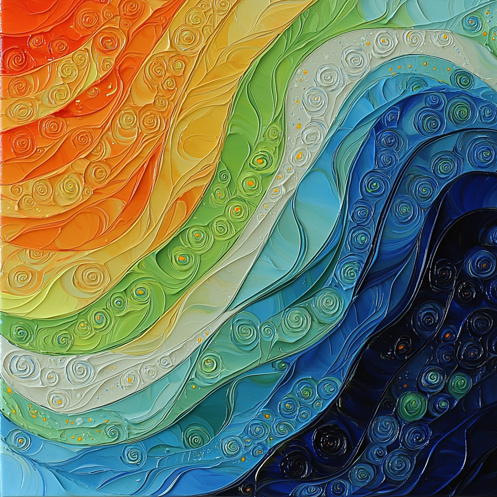 Frida Kahlo Inspired Emotional Tides Number Painting