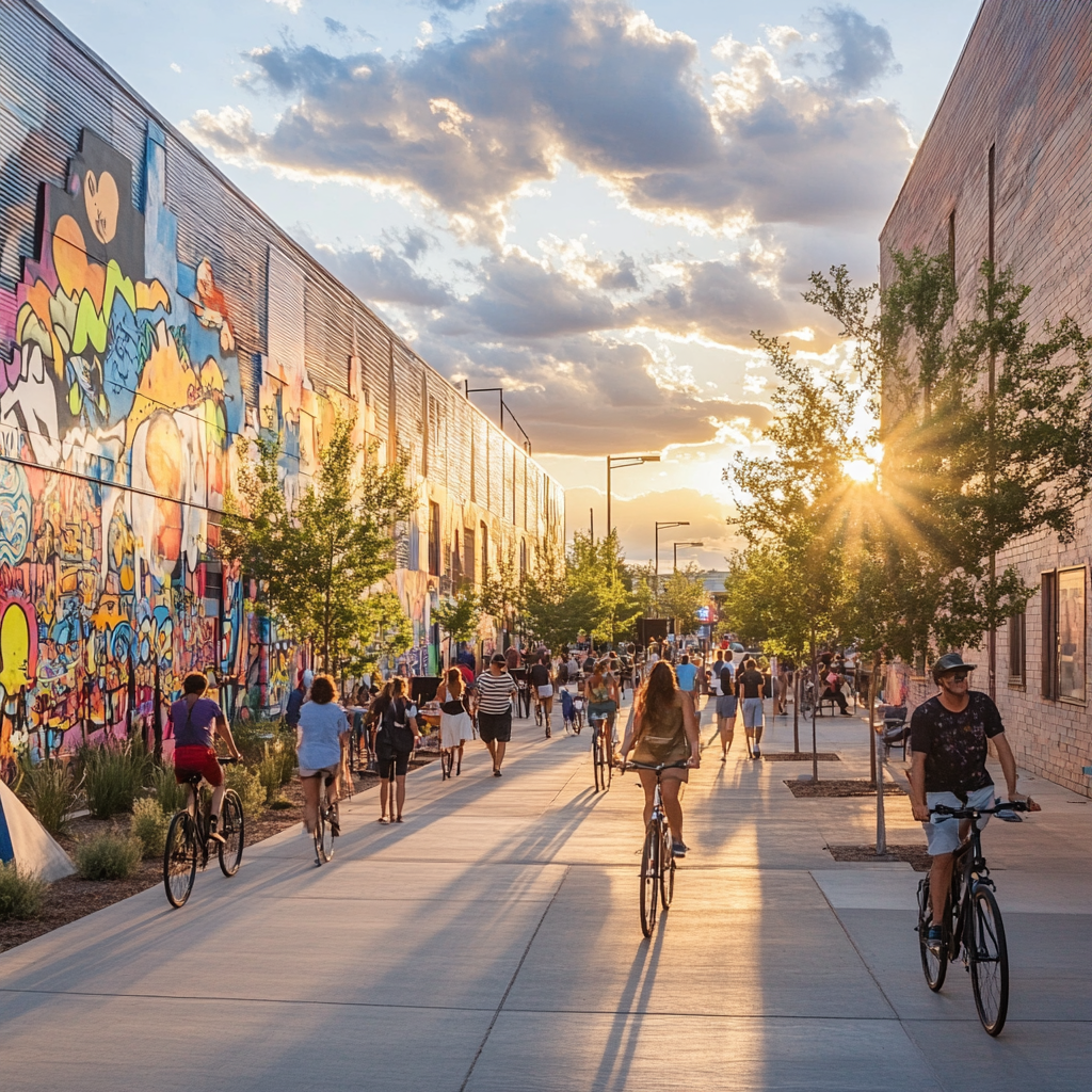 Modern Art District Johannesburg South Africa painting number kit