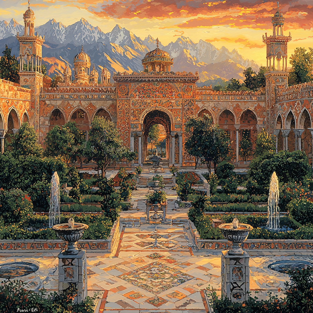 La Alhambra Painting By Numbers Kit