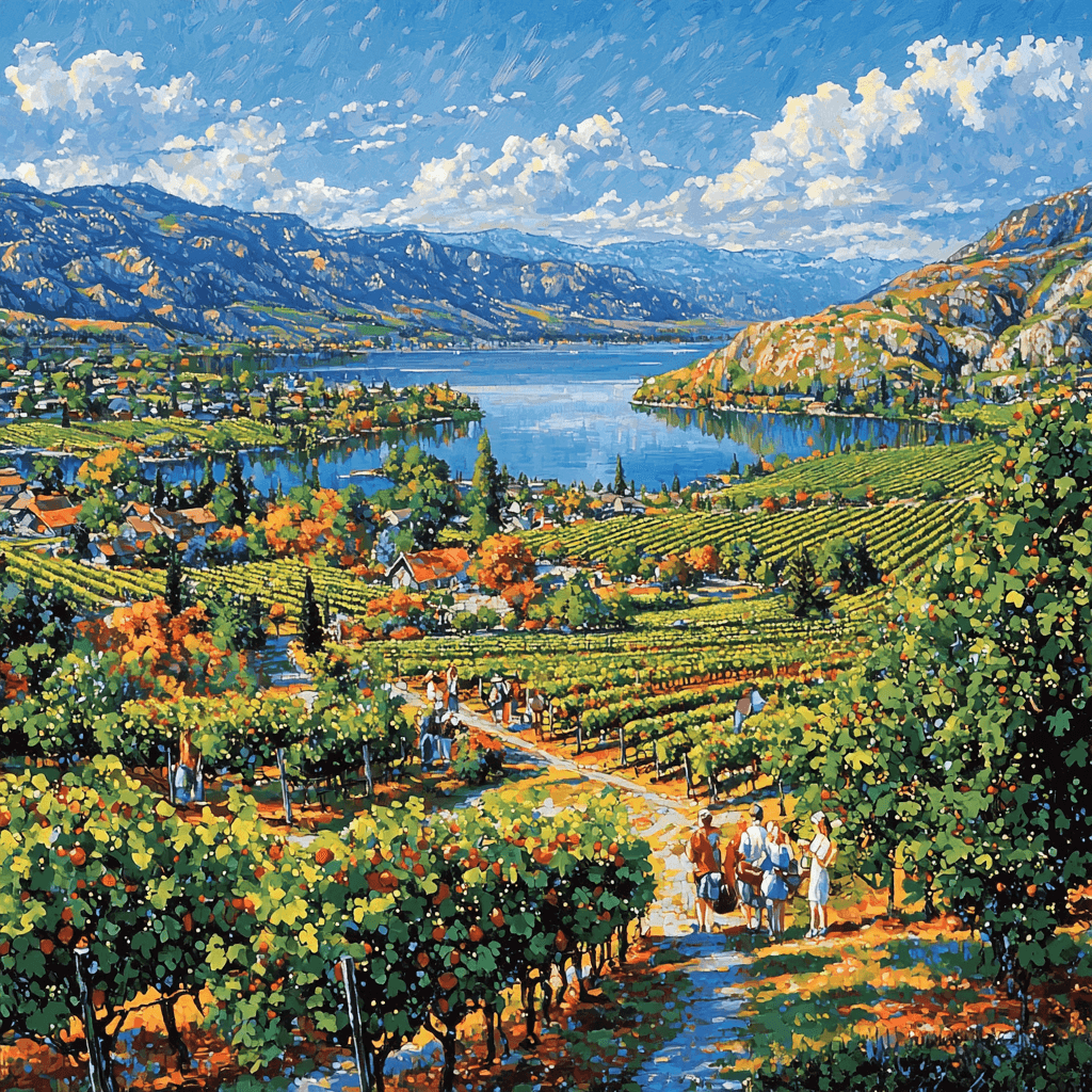 Okanagan Valley Paint By Number