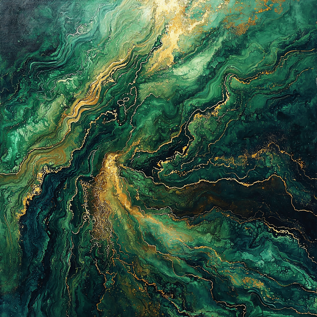 Caravaggio Inspired Veins Of The Earth Numbered Painting Kits