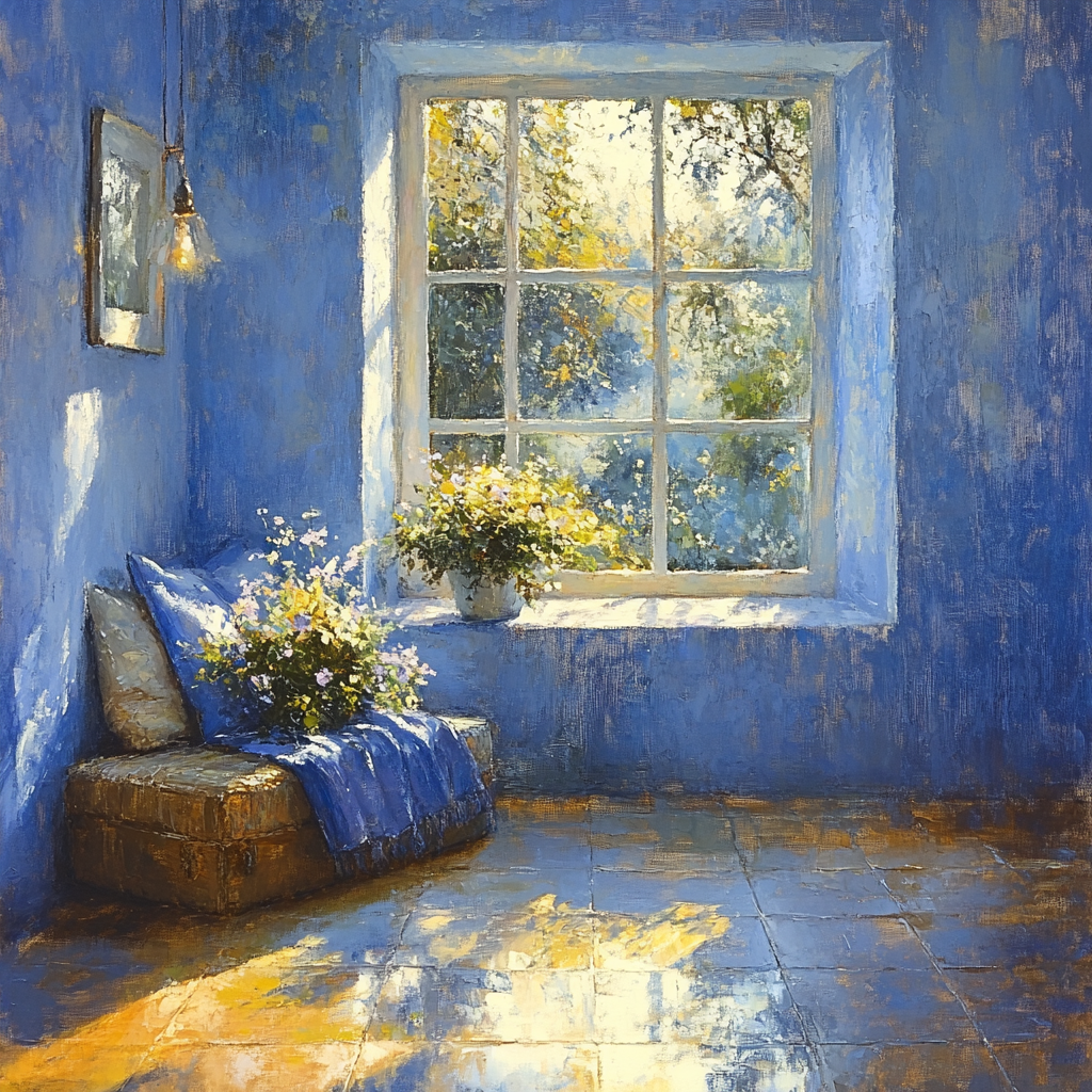 Vermeer Inspired Cafe Window Paint by numbers kits