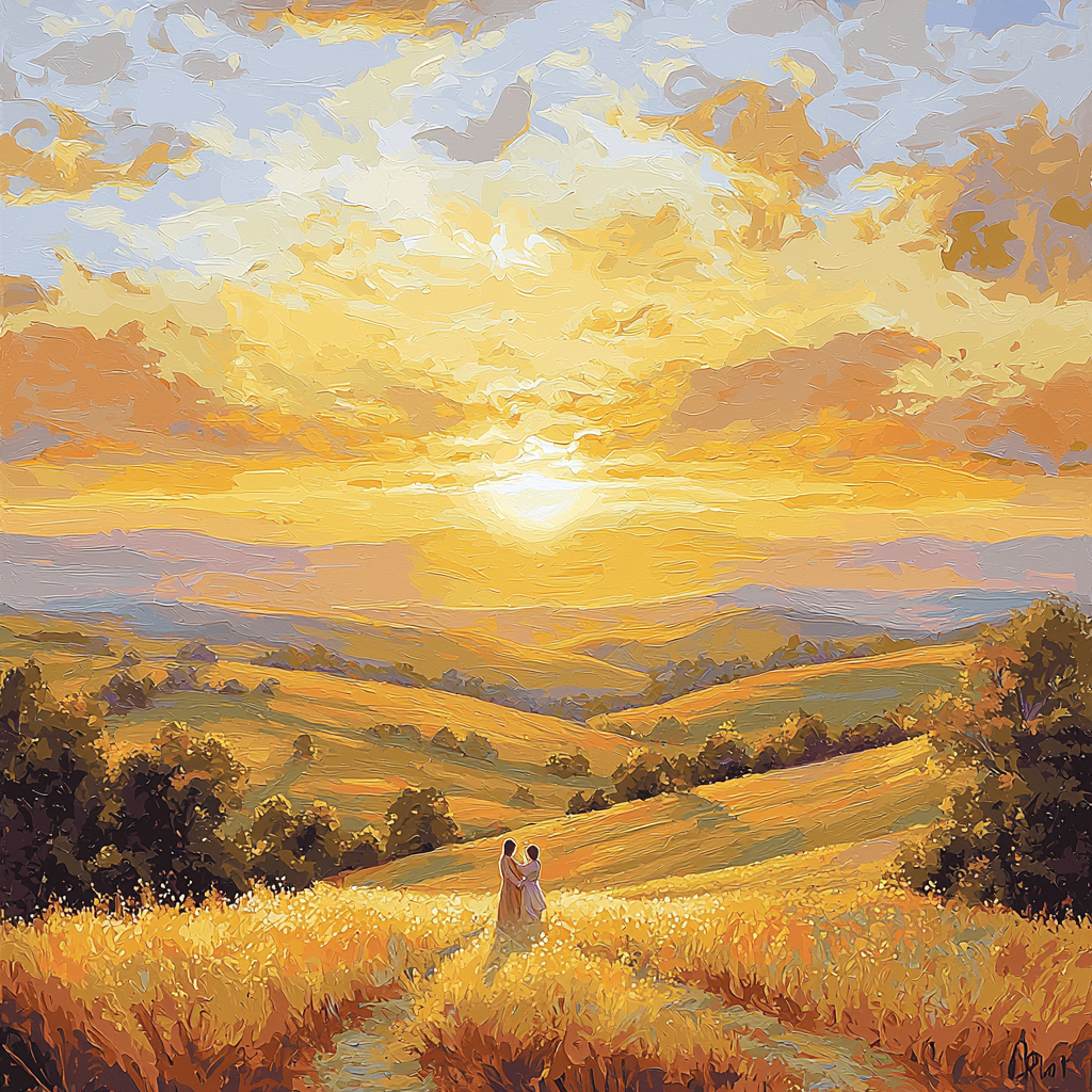 Sunrise Promises Paint By Color