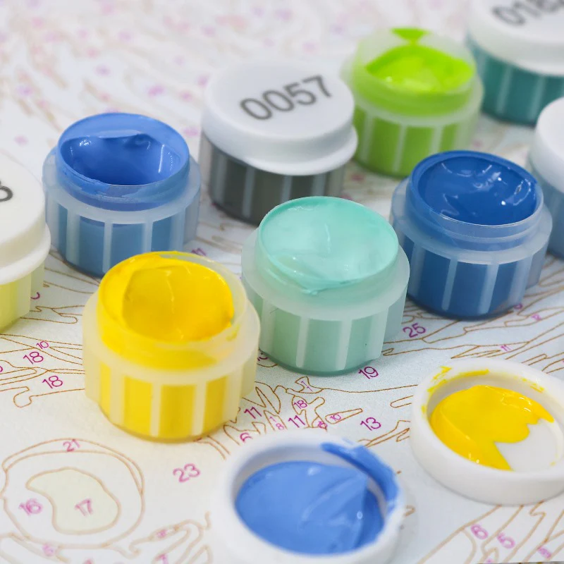 DIY Paint By Numbers Kit