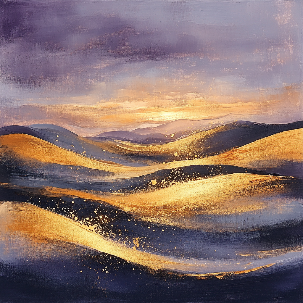 Edgar Degas Inspired Dunes At Dusk Painting by numbers kit