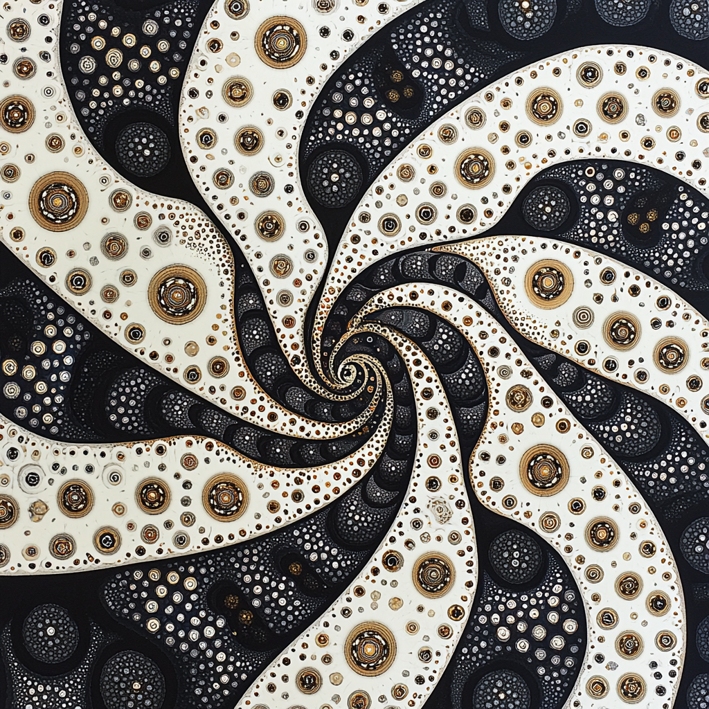 M.C. Escher Inspired Fractal Symphony Numbered Painting Kits