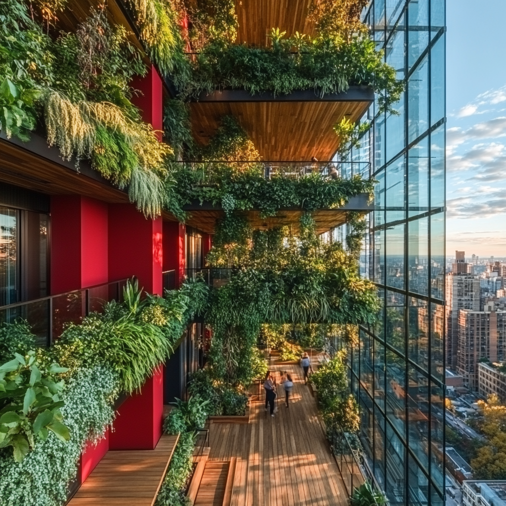 Oasia Hotel Rooftop Garden Singapore Singapore Number painting