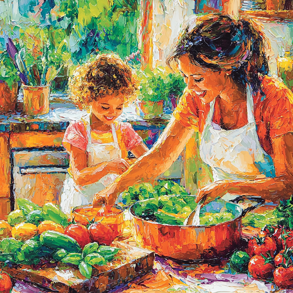 Mom’s Little Chef Paint By Number