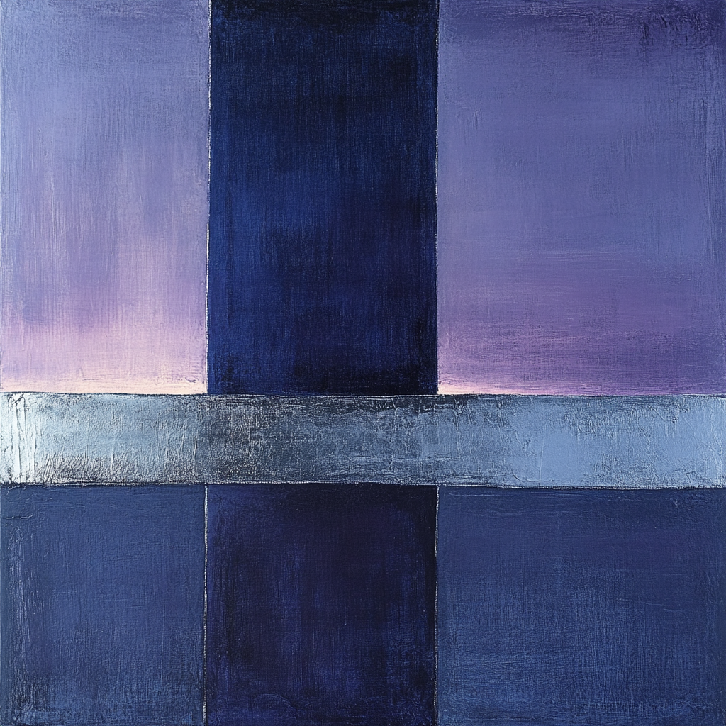 Mark Rothko Inspired Celestial Quiet Painting by numbers kit