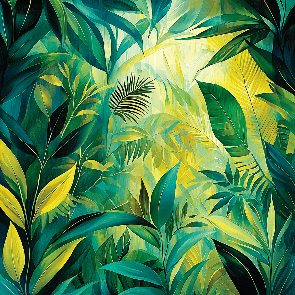 Salvador Dali Inspired Surreal Jungle Dream Painting Number Kit