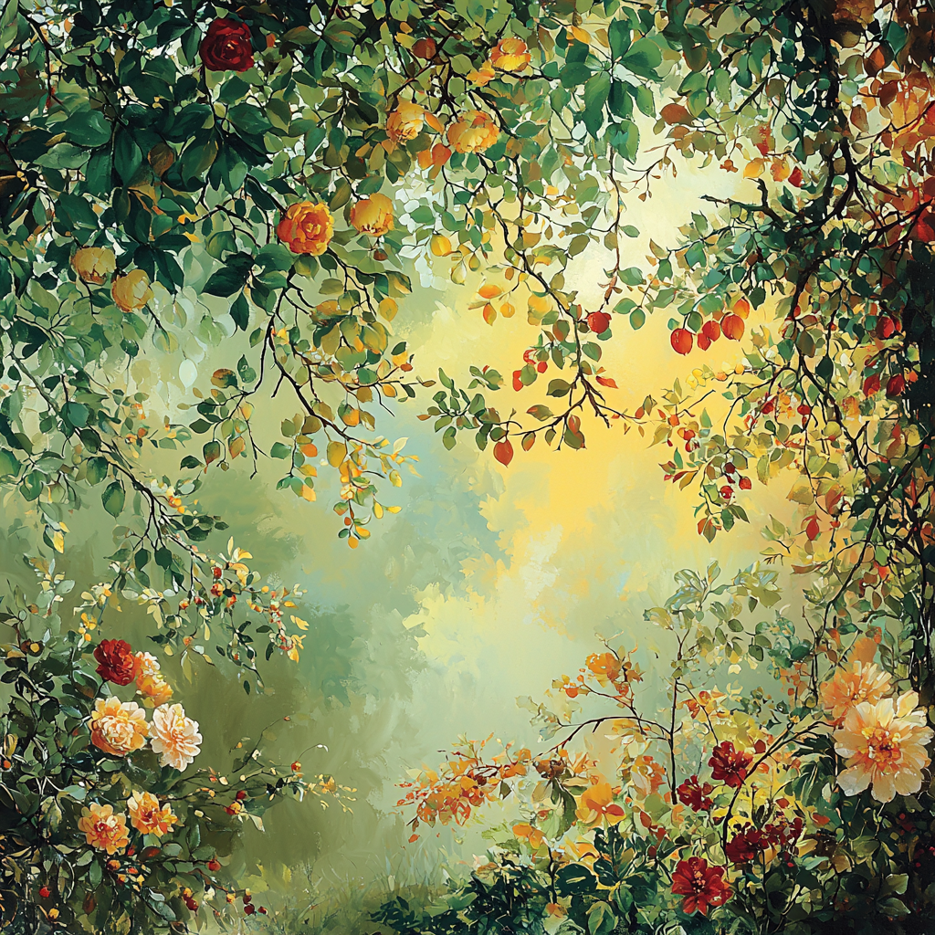 Leonardo Da Vinci Inspired Mystical Seasons Paint By Numbers