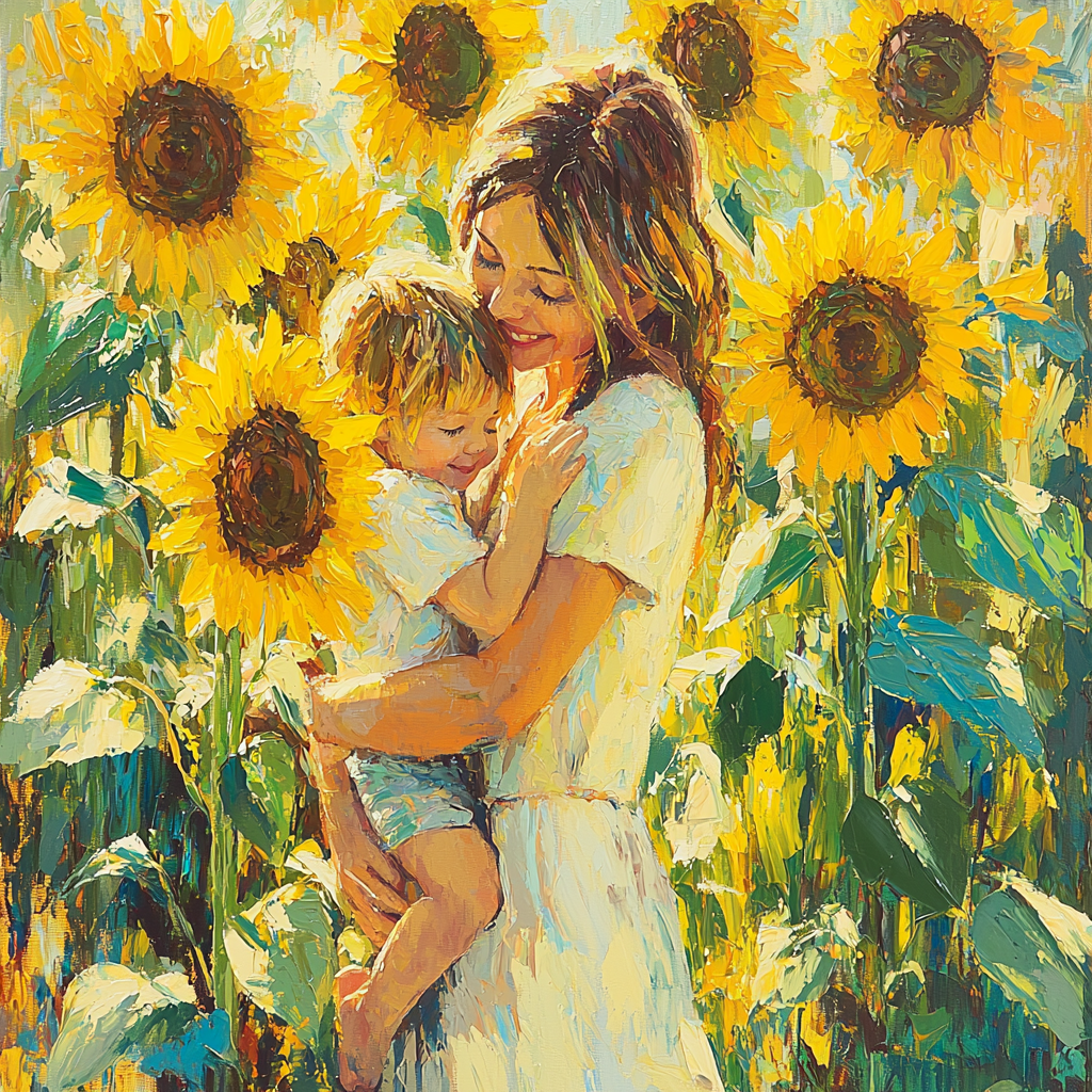 Embrace Of Joy Paint By Numbers Art