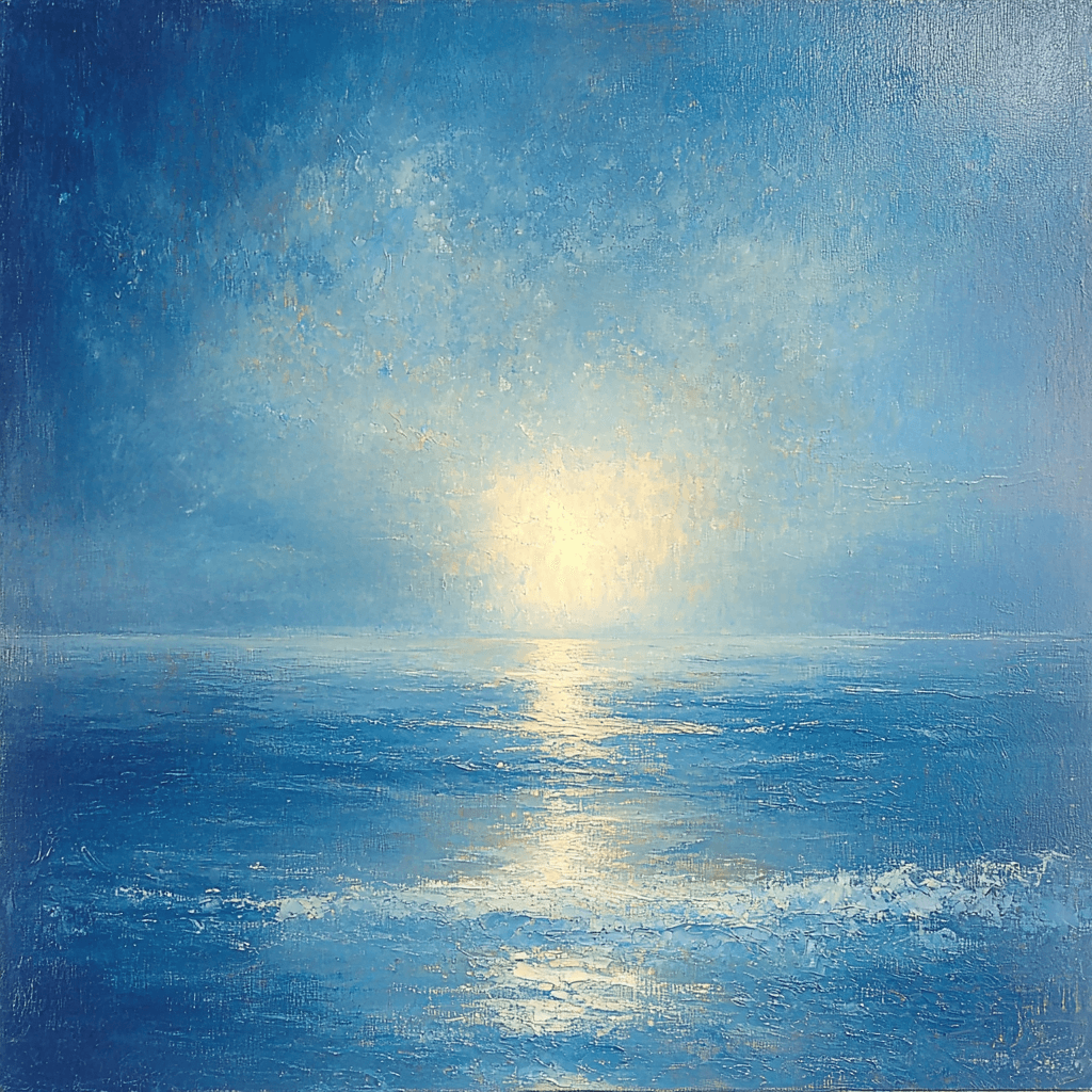 J.M.W. Turner Inspired Infinite Horizon Paint By Color