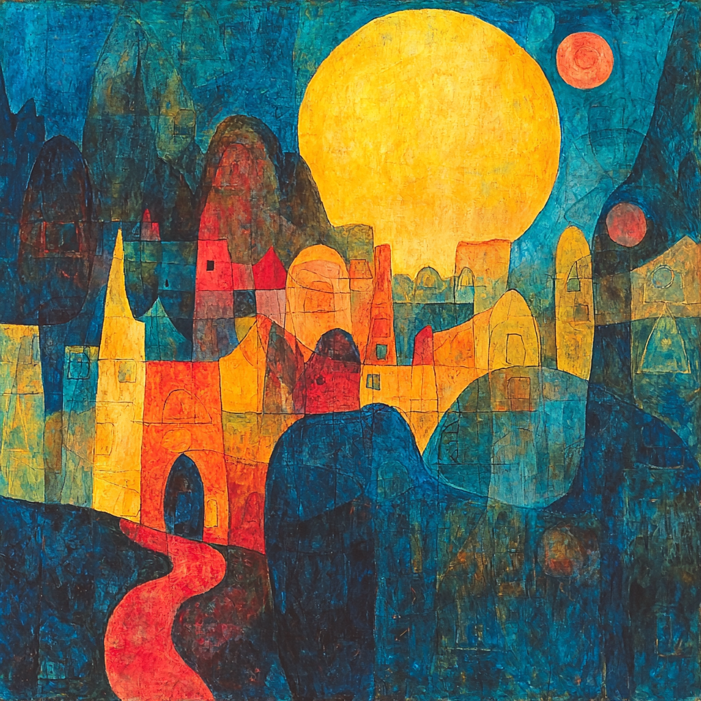 Paul Klee Inspired Mystical Expressions Painting By Numbers Kit