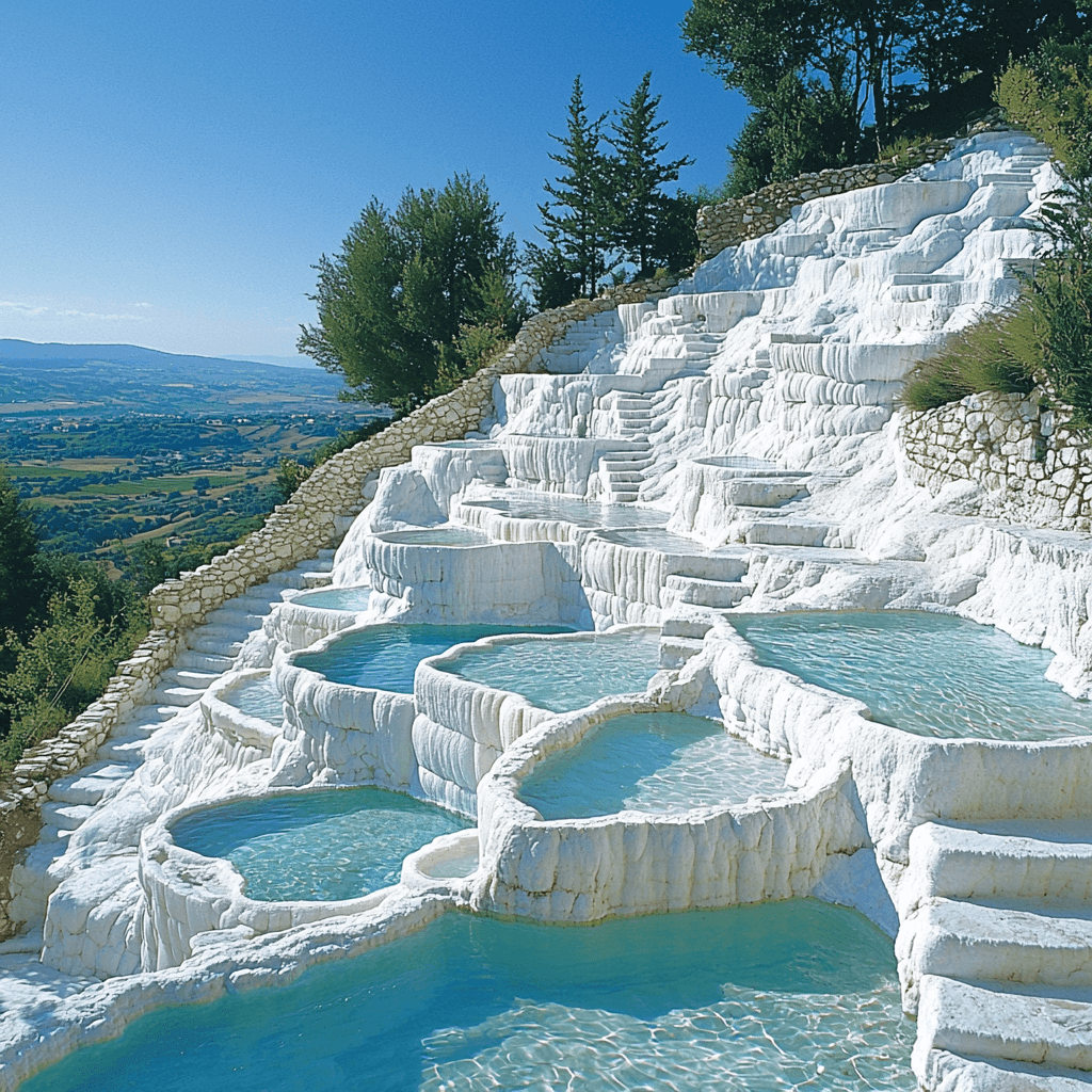 Pamukkale - Turkey Paint By Number