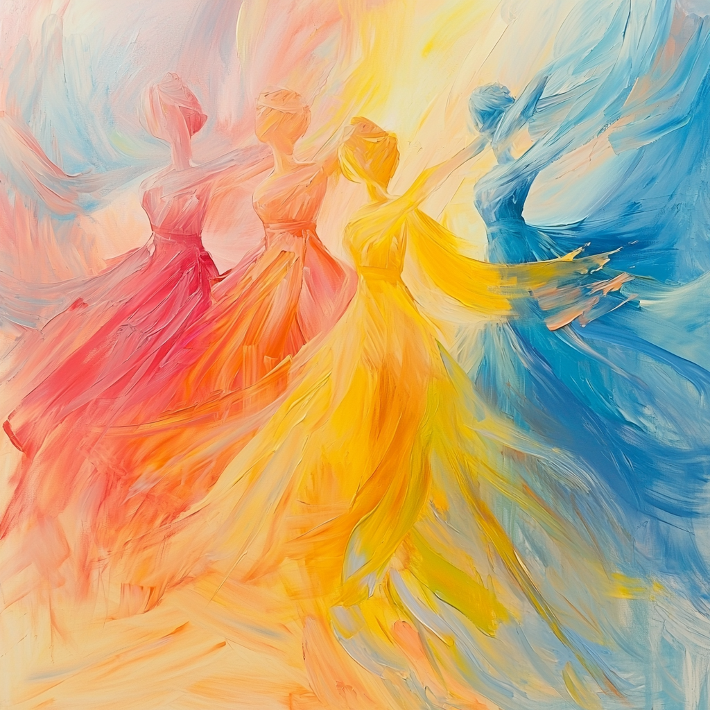 Edgar Degas Inspired Radiant Serenity Painting Number Kit