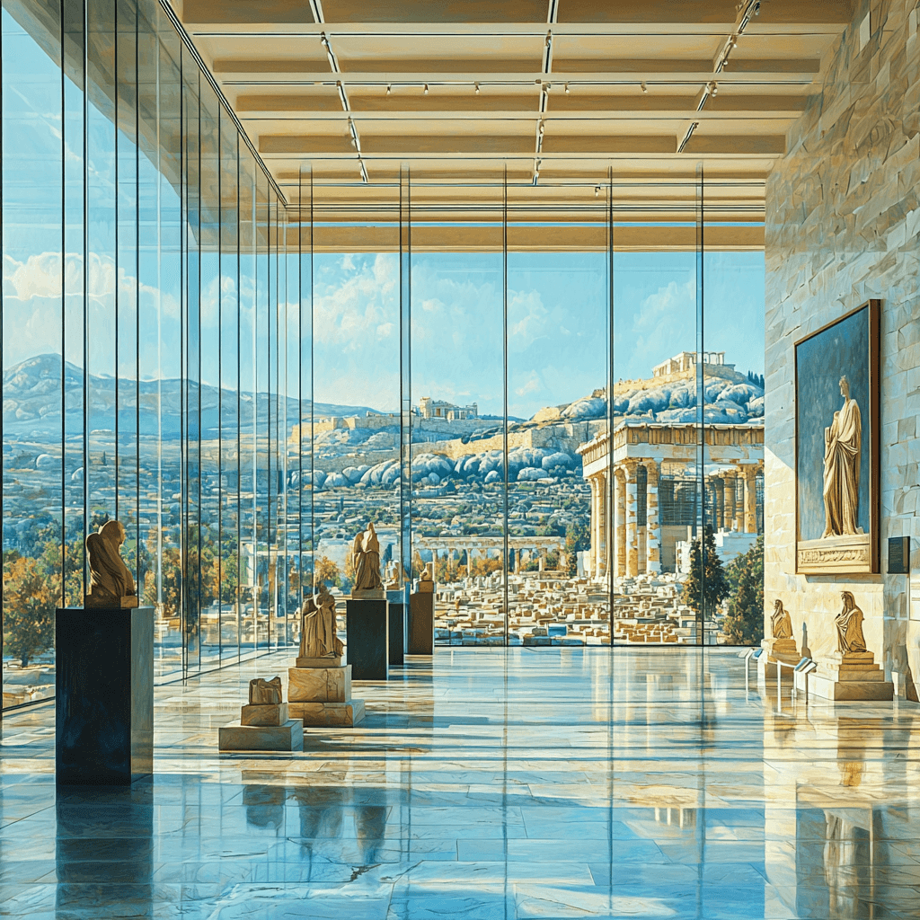 Acropolis Museum - Athens Numbered Painting Kits