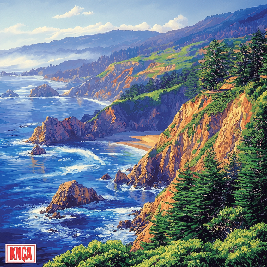 Big Sur - California, USA Paint By Numbers