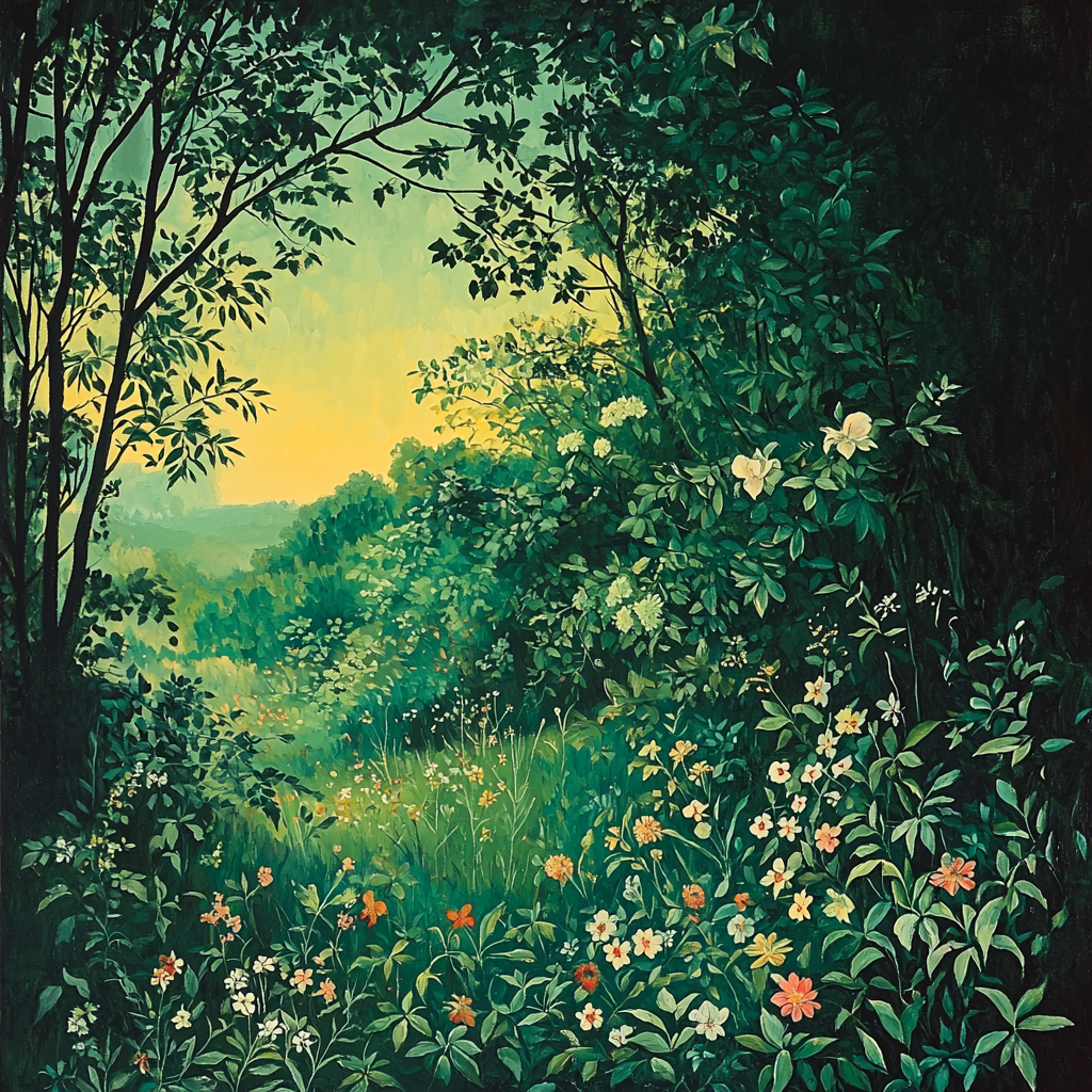 Frida Kahlo Inspired The Whispering Forest Paint By Numbers Kits