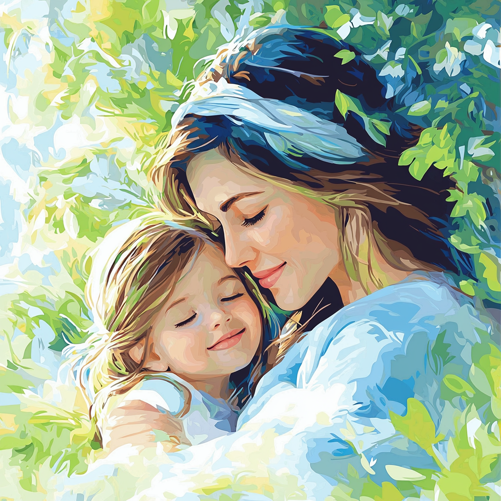 Dreamy Day At The Lake Numbered Painting Kits