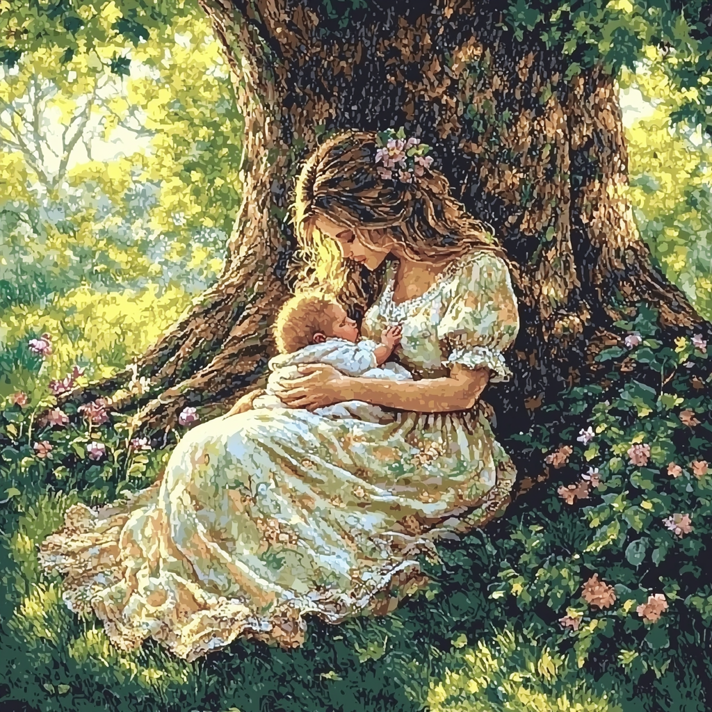Nestled In Nature Paint By Numbers