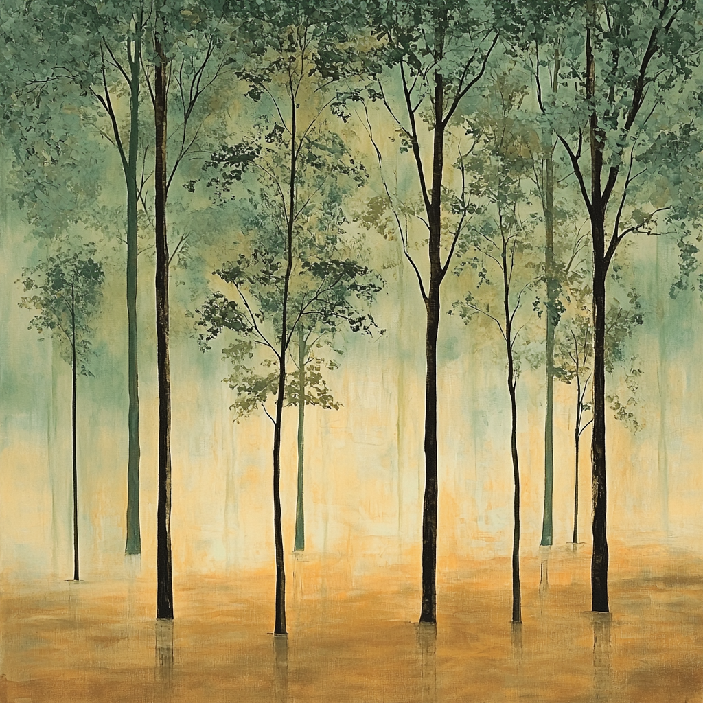 Leonardo Da Vinci Inspired Silent Grove Painting By Numbers Kit