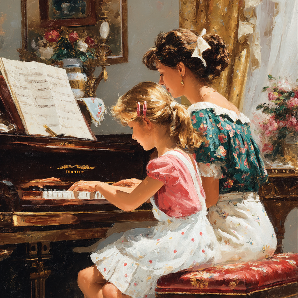 Sweet Music Moments Painting By Numbers Kit