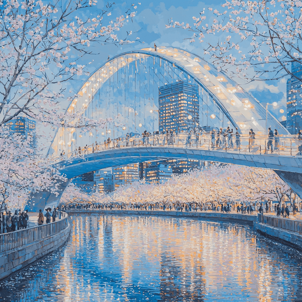 Kizuna Bridge Paint By Number