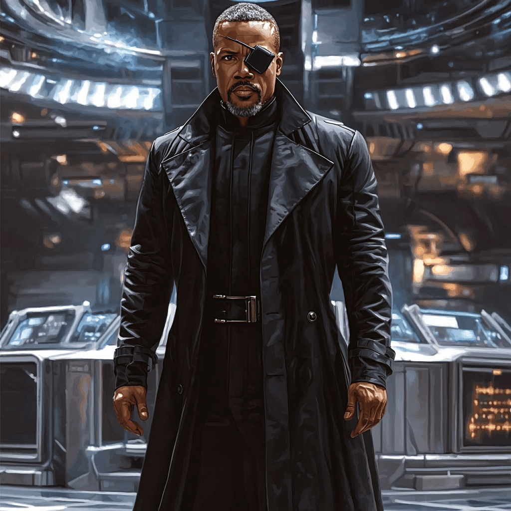 Samuel L. Jackson: The Voice Of Authority Numbered Painting Kits