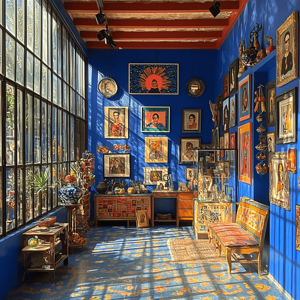 Frida Kahlo Museum Paint By Color