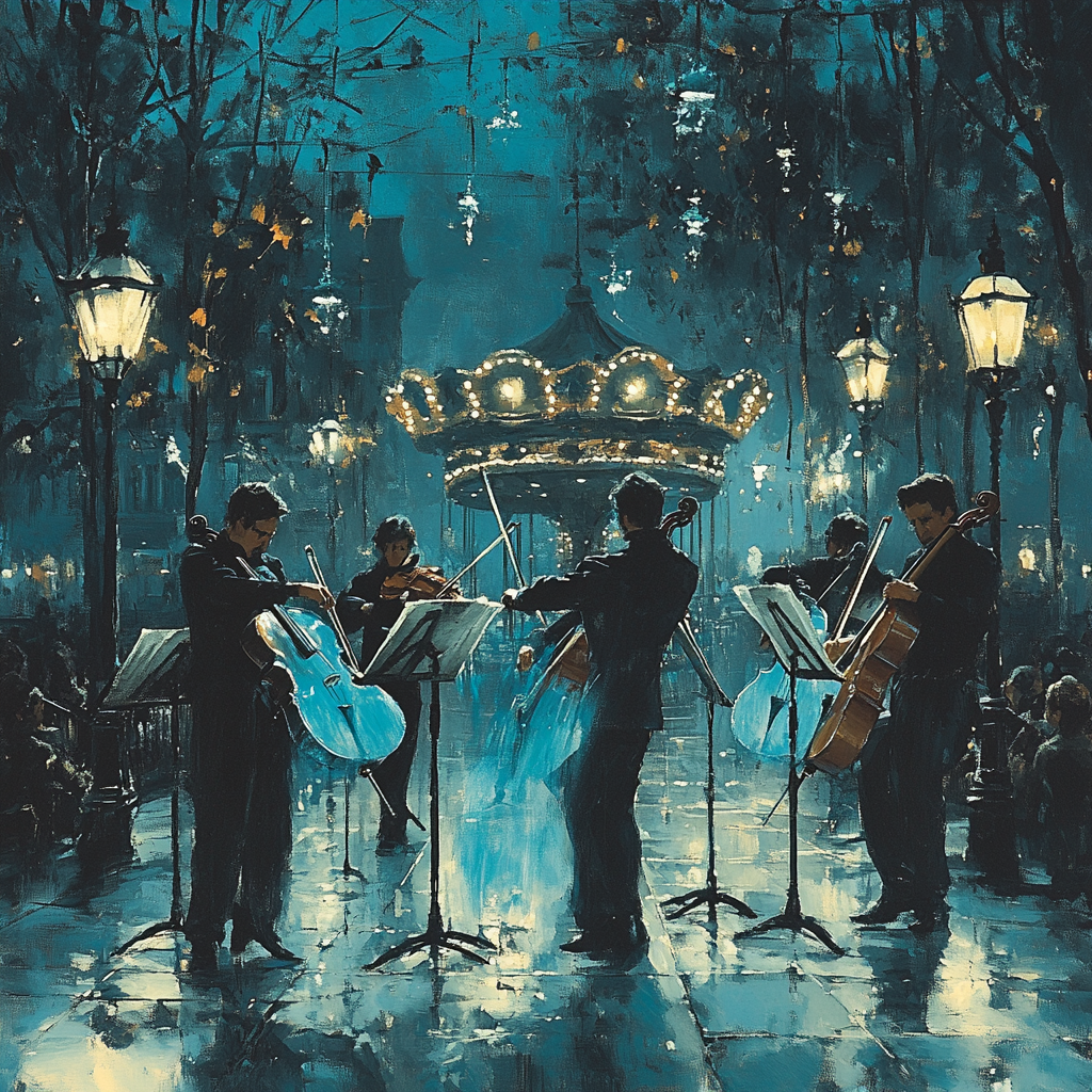 Phantom Promenade Orchestra paint by color