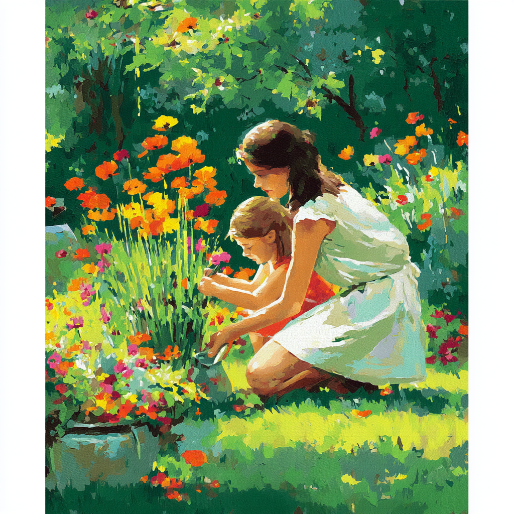 The Joy Of Growing Together Paint By Number