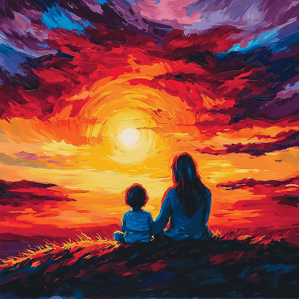 Sunset Promises DIY Paint By Numbers