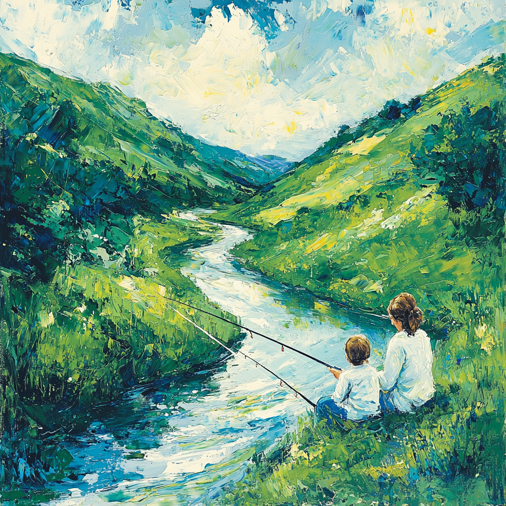 River Of Time Paint By Number