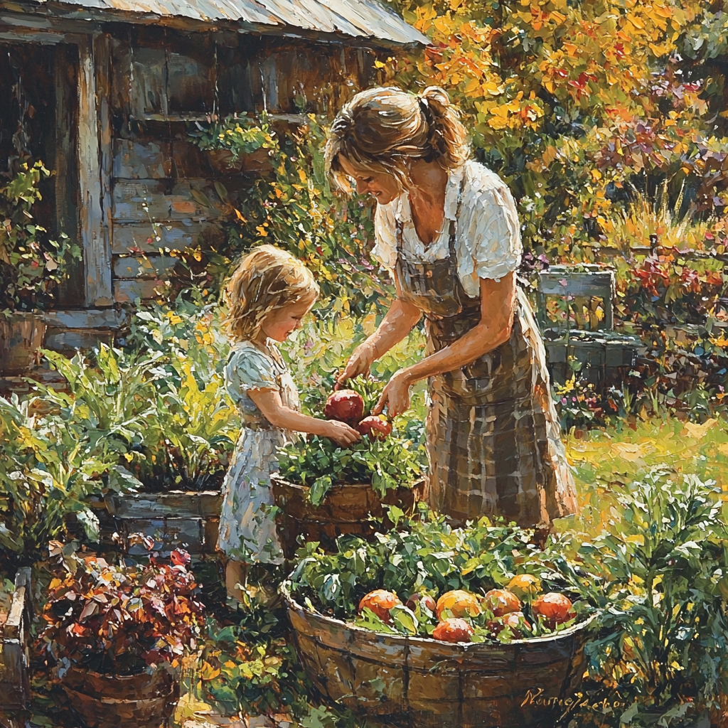 Harmonious Harvest Paint By Numbers Art