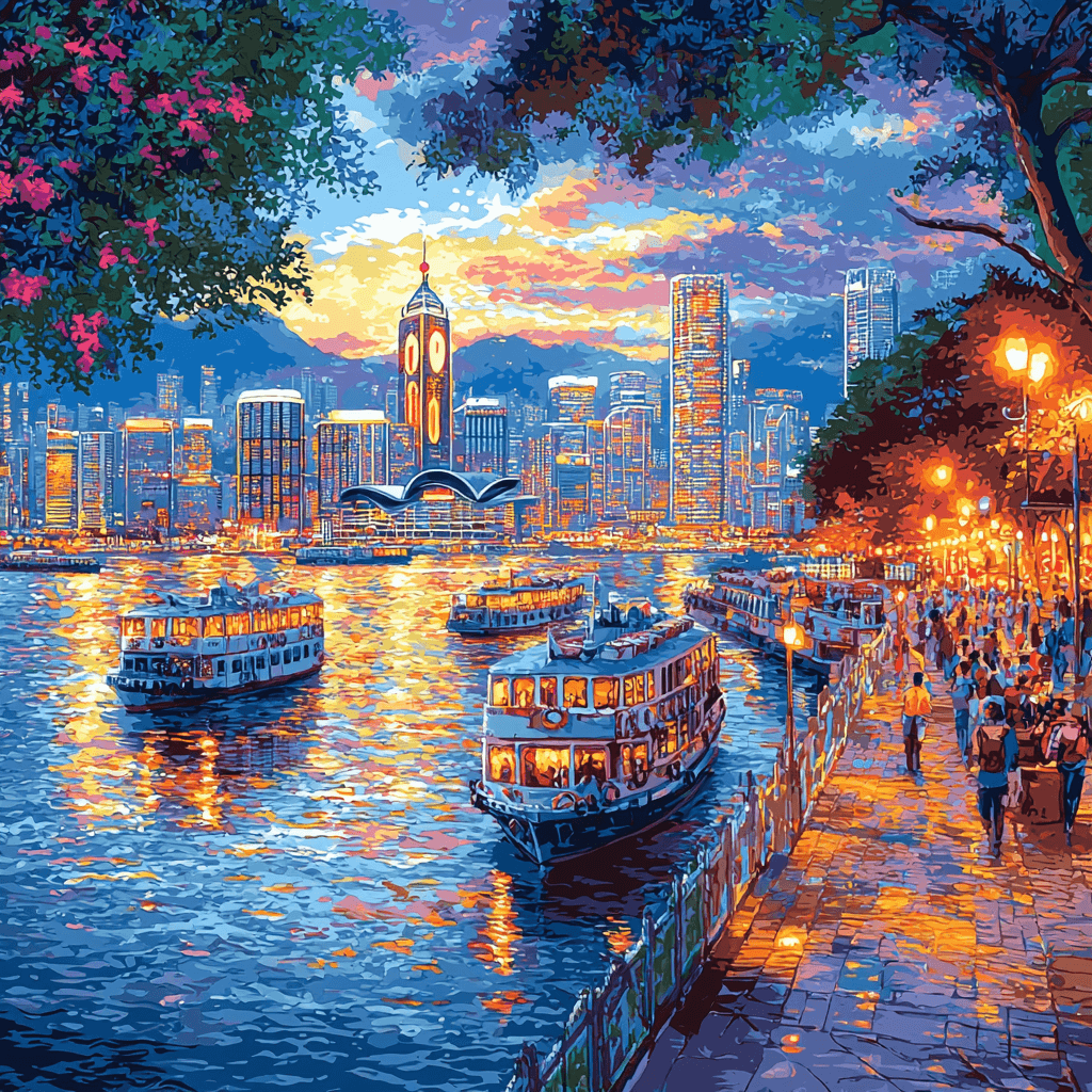 Victoria Harbour Paint By Number