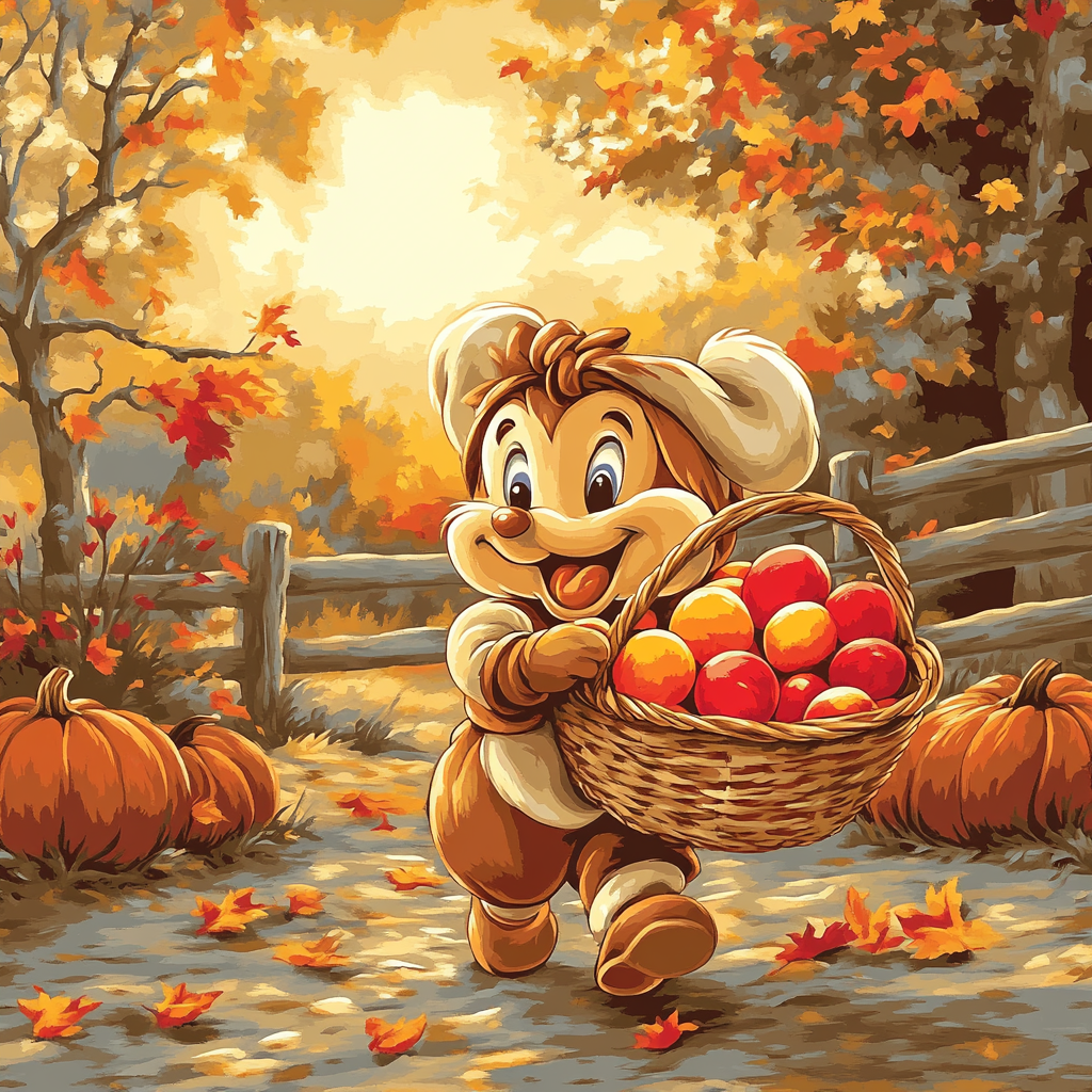 Dopey Happy Harvest Paint by numbers kits