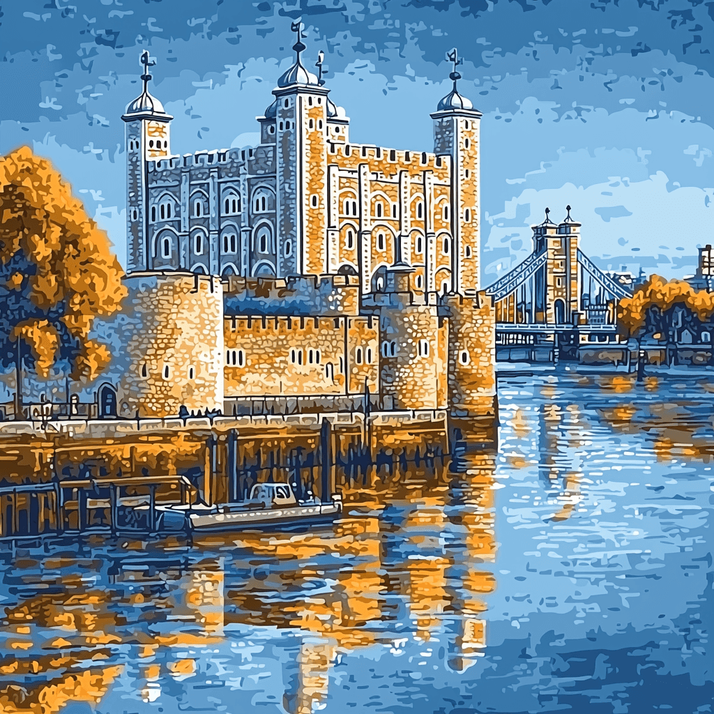 The Tower Of London Paint By Numbers Art