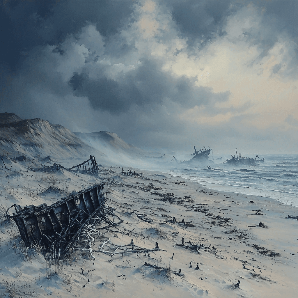 Skeleton Coast - Namibia Numbered Painting Kits