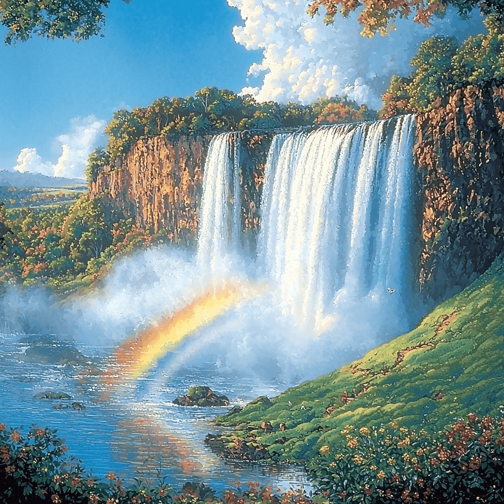 Victoria Falls - Zambia/Zimbabwe Paint By Number