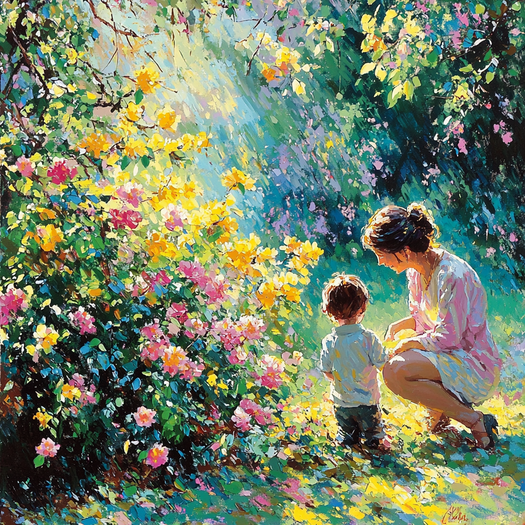 Sunlit Garden Secrets Paint By Numbers Art
